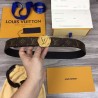Monogram Circle Logo Plate 35mm Reversible Belt