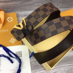 Initiales Damier 40mm Reversible Belt