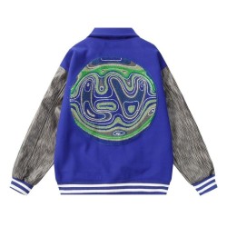Embroidered Varsity Jacket