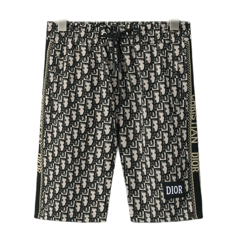 Oblique Jacquard Logo Shorts