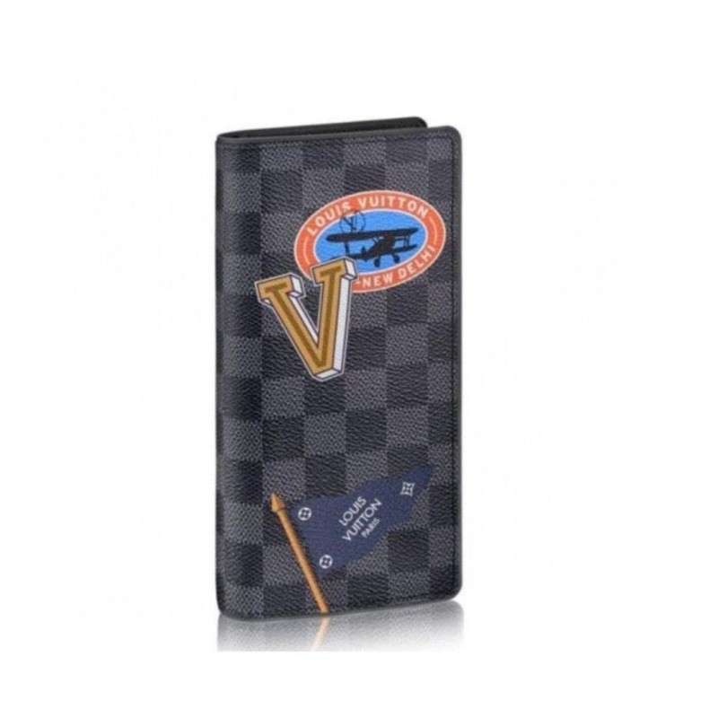 Damier Graphite League Wallet