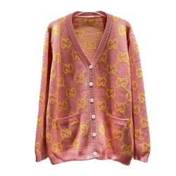 Monogram Cardigan Sweater