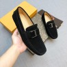 T Suede Moccasin Black (Men's)