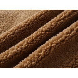 Wool Monogram Zip-Up Jacket