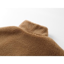 Wool Monogram Zip-Up Jacket