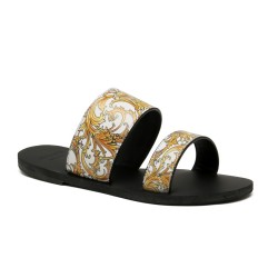 V*RSC Western Baroque Patterned Flat Sandals (Women’s)