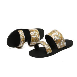 V*RSC Western Baroque Patterned Flat Sandals (Women’s)