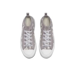 C*D Oblique Knit High Top Canvas Shoes (Women's)