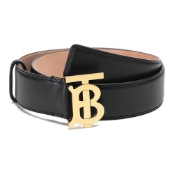 B*RBRY TB Monogram Buckle Belt