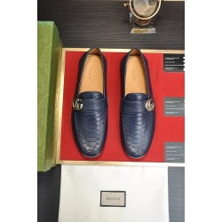 GV*C1 Snake Pattern Double G Driver Moccasin (Men's)