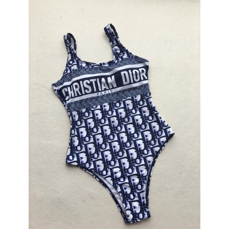C*D Oblique Logo One-Piece Swimsuit