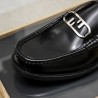 F*F Plaque Logo Loafer (Men's)