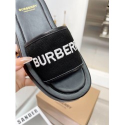 B*RBRY Logo Slippers