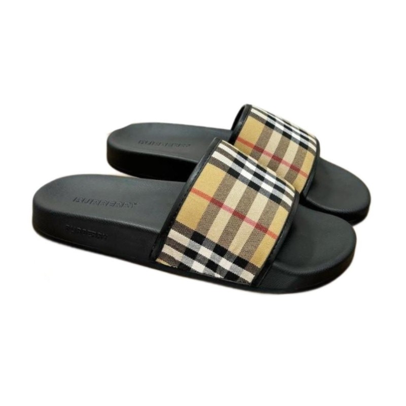 B*RBRY Vintage Check Slide Slippers B*RBRY Vintage Check Slide Slippers