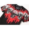 Flames Skulls T-shirt