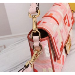 Baguette FF Motif Canvas Bag