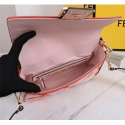 Baguette FF Motif Canvas Bag