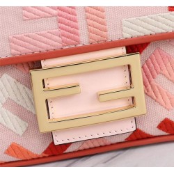 Baguette FF Motif Canvas Bag