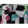 Baroque Pattern Striped Shirt