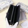 Oblique Zipped Long Wallet