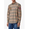 Check Logo Patch Shirt