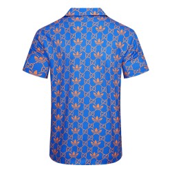 Double G Monogram Trefoil Collab Shirt