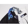 Double Match Flames Print Shirt
