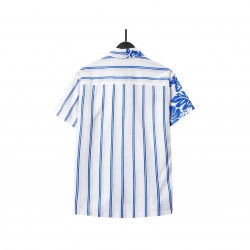 Double Match Flower Shirt