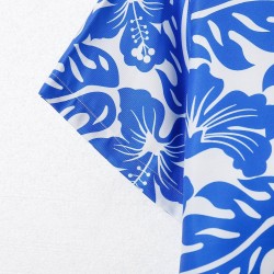 Double Match Flower Shirt