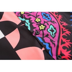 Double Match Geometric Shirt