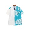 Double Match Giant Flowers Shirt