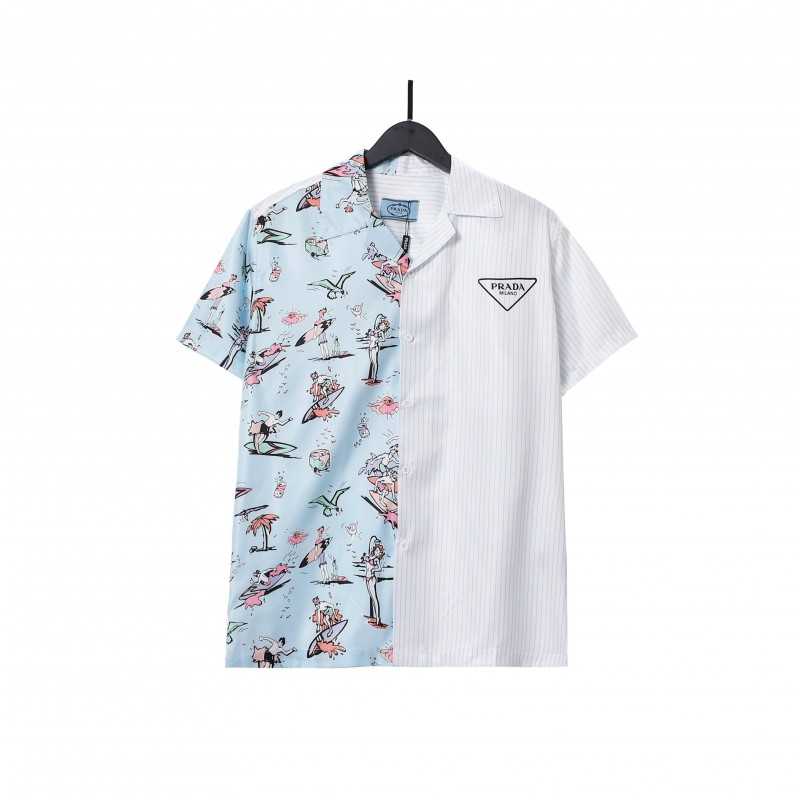 Double Match Stripes Shirt Double Match Stripes Shirt