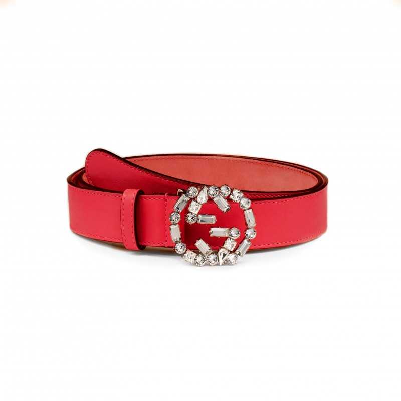 Interlocking G with Crystals Belt