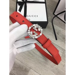 Interlocking G with Crystals Belt