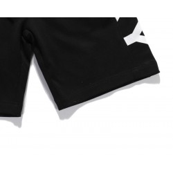Logo Print Track Shorts