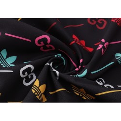 Trefoil Collab Double G Print Shirt