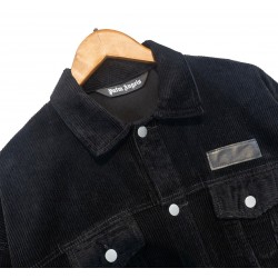 Logo Patch Corduroy Jacket