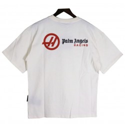 Haas Racing Logo Print T-shirt
