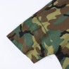 Neck Print Camo Logo T-shirt