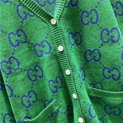 Monogram Cardigan Sweater