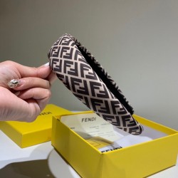 Fringed Logo Jacquard Hair Band