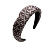 Fringed Logo Jacquard Hair Band
