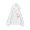 Multicolored Embroidery Logo Hoodie