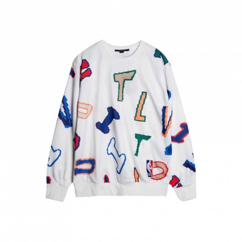NBA Multicolor Letters Sweatshirt