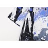 Paint-Splatter Silk Shirt