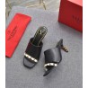 Sculpted Heel Rockstud Slide Pump (Women’s)