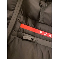 Technical Nylon Hooded Puffer Down Jacket (Women's)