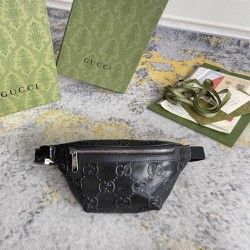 Double G Embossed Belt Bag