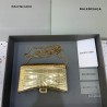 Hourglass Metallic Wallet On Chain