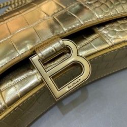 Hourglass Metallic Wallet On Chain